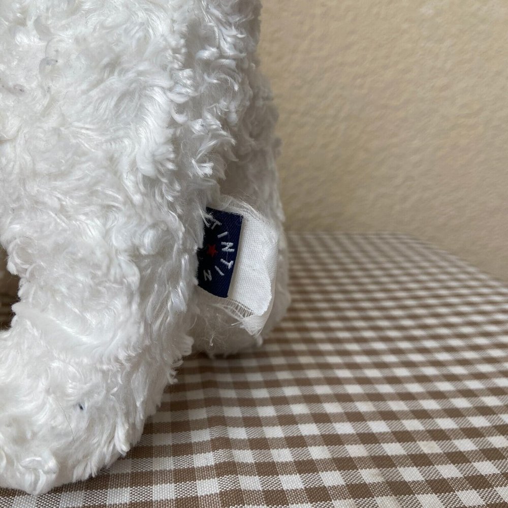 Herge Moulinsart TinTin Standing SNOWY-White Dog-Original Plush Toy 20 Cm (8'') - Picture 5 of 10
